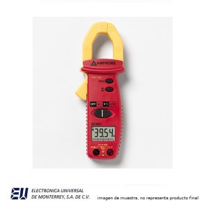 AMPERIMETRO DE GANCHO 400 ACA, 600VCA/CD, RESIST. - AMPROBE AC40C