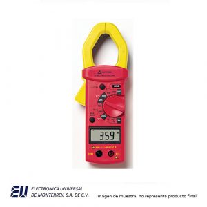 AMPERIMETRO DE GANCHO 600ACA/CD, 600VCA/CD, HZ, DATA HOLD - AMPROBE AC68C