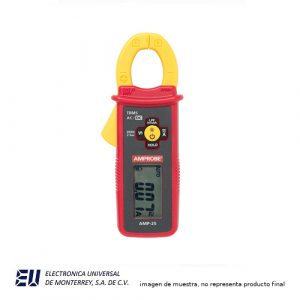 300A AC/DC TRMS MINI-CLAMP - AMPROAMP-25
