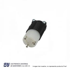 CONECTOR 3P4W 20A 250V 3PH-NEGRO - CWL1520C