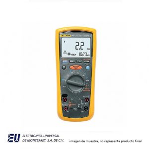 Multímetro Digital Portátil con Medidor de Aislamiento para Telecomunicaciones - FLUKE 1587T