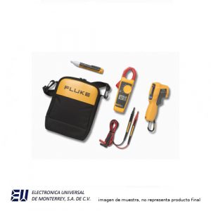 KIT FLUKE TERMOMETRO 62 MAX , AMPERIMETRO 323 Y 1AC - FLUKE 62/323/1AC