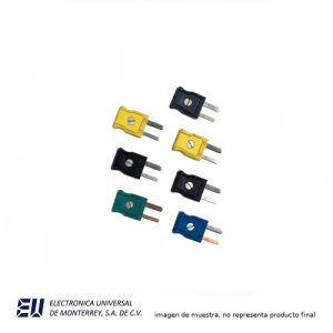 KIT DE MINI PLUG PARA TERMOPAR, 5 TIPOS, 7 PIEZAS - FLUKE 700TC2