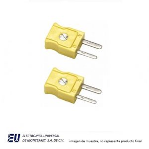 JUEGO DE 2 MINICONECT.MACHO P/TERMOPAR J - FLUKE 80CJM