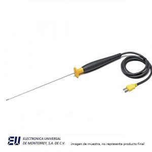 TERMOPAR TIPO K P/INMERSION EN LIQUIDOS -40° A 1090°C - FLUKE 80PK-22