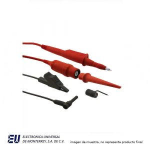 PUNTA DE PRUEBA 10:1, ROJO,  200 MHZ, 2.5 M  - FLUKE VPS220-R