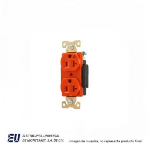 RECEPTACULO DUPLEX 20A 125V - AHIG5362RN
