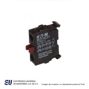 BLOCK NC PARA BOTONERA - M22-KC01