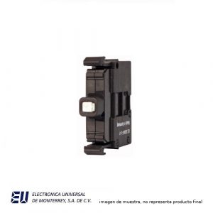 BASE CON LED AZUL 24VCD - M22-LED-B
