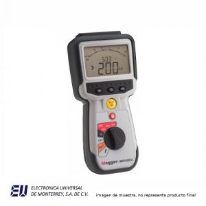 MEDIDOR DE AISLAMIENTO MEGGER MT400/2 DE 1KV C/ACCESORIOS - MIT400/2