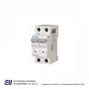 INTERRUPTOR TERMO 2 POLOS 16AMP - PLS6-C16/2-MW