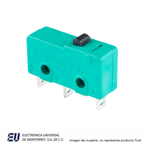 MICRO SWITCH CON BOTON 125VCA 5A - H SS0500A