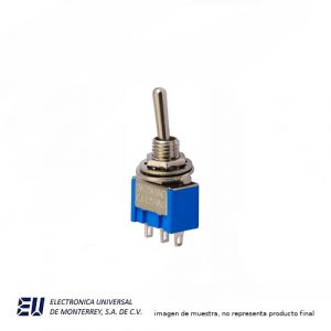 SWITCH MINITOGGLE 1P 2T ON-ON - SW213
