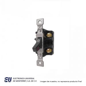INTERRUPTOR 2P 1T 30 AMP. 250VCA 20 AMP. 600VCA - SW7808U