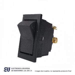 SWITCH ROCKER 1P 1T MOMENTANEO - SW93600M