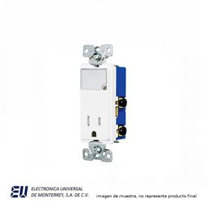 RECP/NIGHTLIGHT 15A 125V - TR7735W-BOX