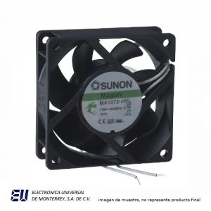 ABANICO 70X70X25MM 115VCA MAGLEV 3.7 WATTS - MA1072