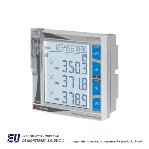 Medidor Power Analyzer, Modular, 3 Fase, Serie WM20, 380 a 690 Vca, 5 A, 100 a 240 VCA / CC - WM20AV53H