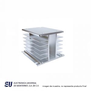 DISIPADOR 150X80X80MM ALUM TRIFASICO 60A - HZDWHB