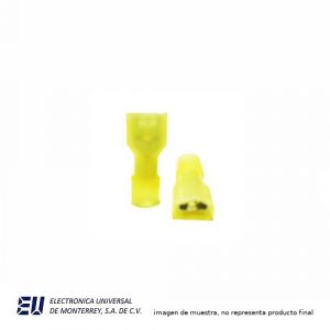 TERMINAL HEMBRA AMARILLA A.T. 0.250 - ITCA346