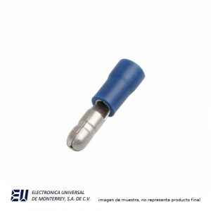 TERMINAL DE LATON MACHO AZUL - ITRMA156L