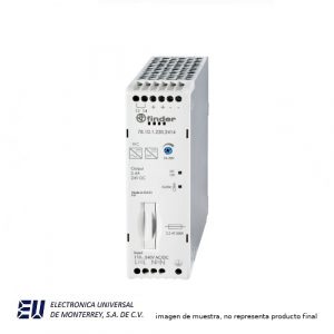FUENTE DE ALIMENTACION CONMUTADA INPUT 110-240V AC/DC, OUTPUT 24VDC, 130W, 5.4A, 1 FASE - 78.1D.1.230.2414