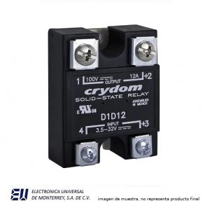 RELEVADOR EDO SOLIDO 1-DC- 60A DE 0-100VCD - JD1D60