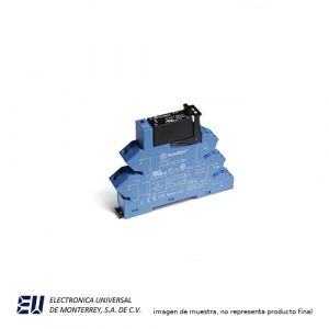 INTERFACE MODULAR A RELÉ SSR 240 VAC 3A 14MM CONEXIÓN RÁPIDA - 38.41.7.024.8240