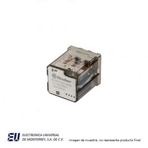 RELEVADOR FINDER   24VCD 16A 11 PIN PLANOS TIPO RM sin pulsador de prueba - 62.33.9.024.0000