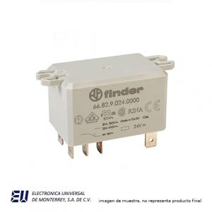 REL DE POT 24VDC 30 AMP 8 PIN - 66.82.9.024.0000