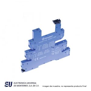 BASE PARA RELEVADOR SERIE 34 - BORNES TIPO JAULA 24-240V AC/DC - 93.63.0.240