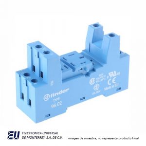 BASE PARA RELEVADOR FINDER SERIE 56.32 - 96.02SMA
