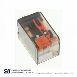 RELEVADOR SCHRACK OCTAL 2P2T 24 VCD 10A, 8 PINES - MT221024