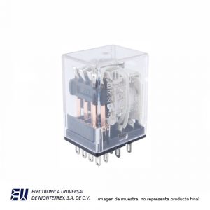 RELEVADOR 4P2T 24VCA 1 AMP. - NTER12-17A3-24T