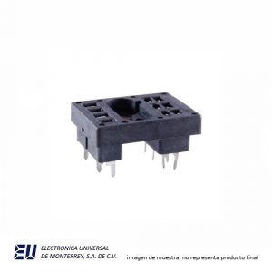 BASE PARA RELEVADOR 2P 2T MINI CIRC.IMP. RELEVADOR - NTER95-102