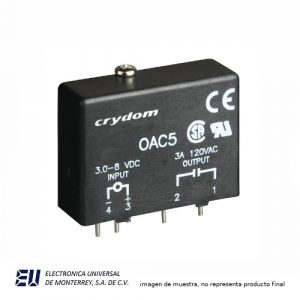 MOD. 3-6V ENTRADA, 3A 280V SALIDA CRYDOM - JOAC5