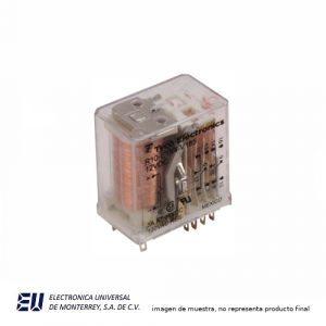 RELEVADOR 4P 2T 12VCD 5 AMP. - JR10-E1-X4-V185