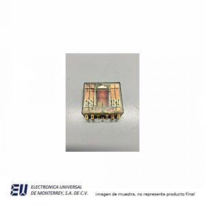 RELEV. 4P 2T 5 AMP. BOBINA 12VCD - JR40-E1-X4-V200