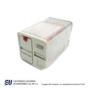 RELEV. 11 PINS 230VCA CON LED 10 AMPS. UNDECAL MARCA TELEMEC - RUN31A22P7
