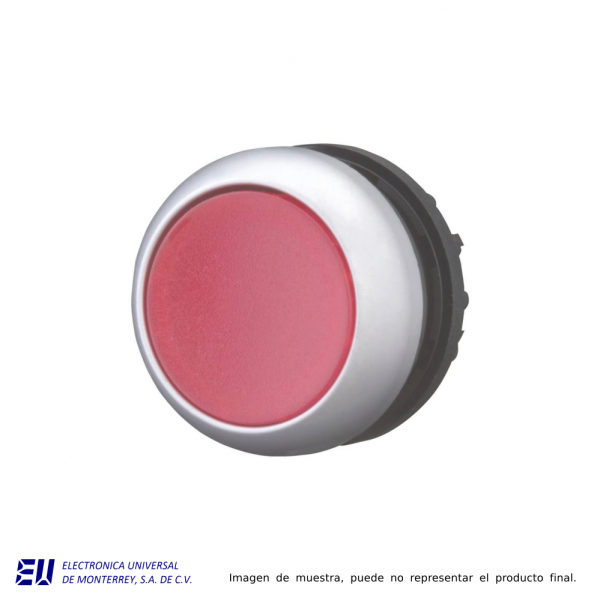 CABEZA PARA PULSADOR  ILUMINADO ROJO - M22-DL-R