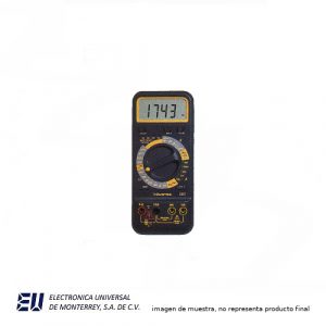 MULTIMETRO DIGITAL WAVETEK 27XT 1000VCD,750VCA,20ACD,20ACA,2 - MW27XT