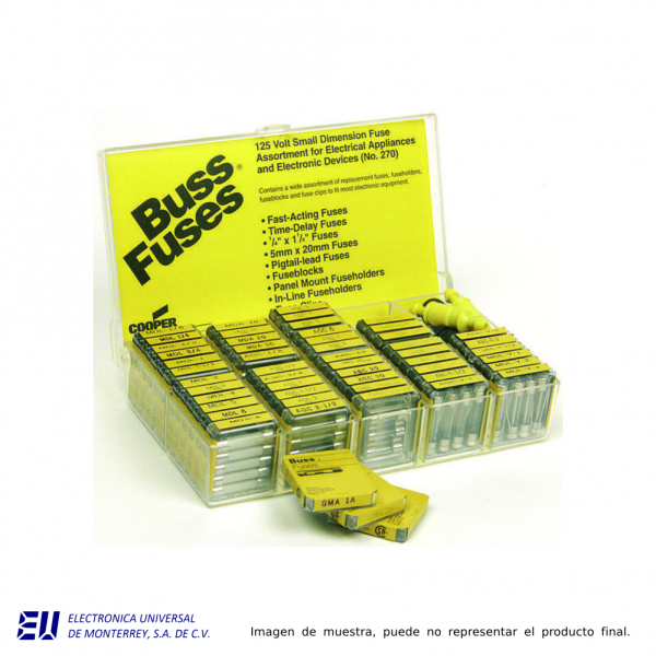 KIT DE FUSIBLES MINIATURA - NO-270