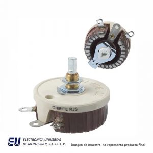 REOSTATO 0.07 AMP. 10K 50W  MODELO RJS10K - P050W10K