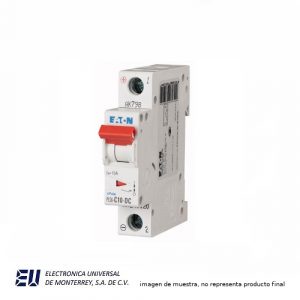 INTERRUPTOR TERMOMAGNETICO MCB 1 POLA 10 AMPER - PLS6-C10-MW