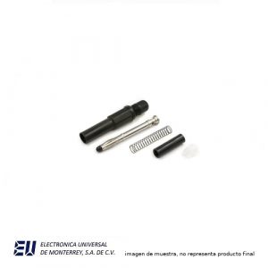 CONECTOR BANANA RETRACTIL MACHO NEGRO - POMONA 122505A
