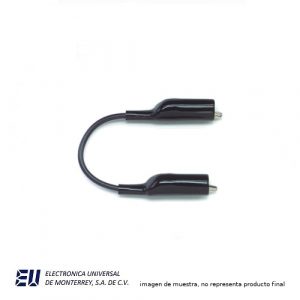 MINICAIMAN C/CABLE DE 24" NEGRO - POMONA 1236-24-0