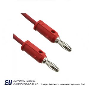 CONECTOR BANANA MACHO APILABLE EN CRUZ - POMONA 1440-36-2