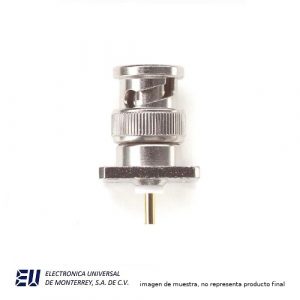 RECEPTACULO BNC MACHO P/ CHASIS 50 OHMS - POMONA 2447A