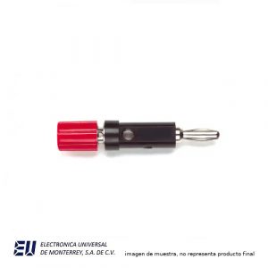 ADAPTADOR BANANA MACHO A BINDING POST - POMONA 2894-2