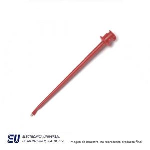 CONECTOR MINIGRABBER ROJO - POMONA 4565-2